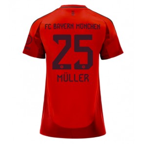 Bayern Munich Thomas Muller #25 Hemmatröja Dam 2024-25 Kortärmad